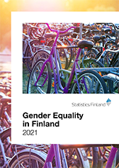 Gender Equality in Finland 2021, publication in Statistics Finland Finna search service